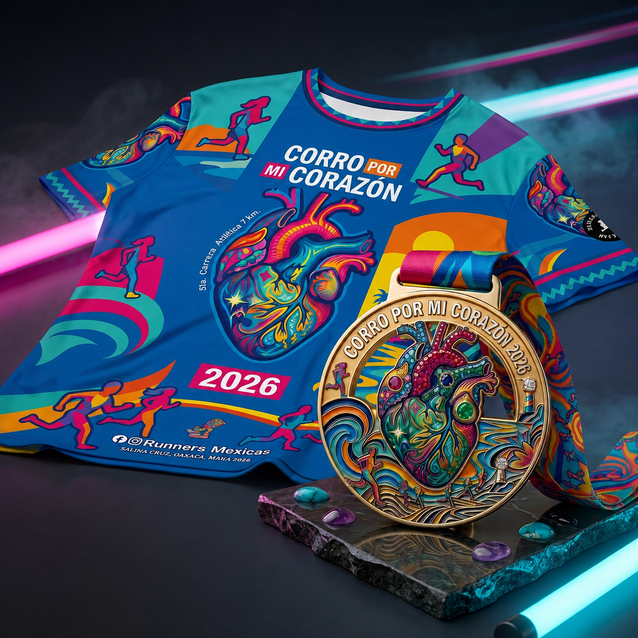 Playera y Medalla