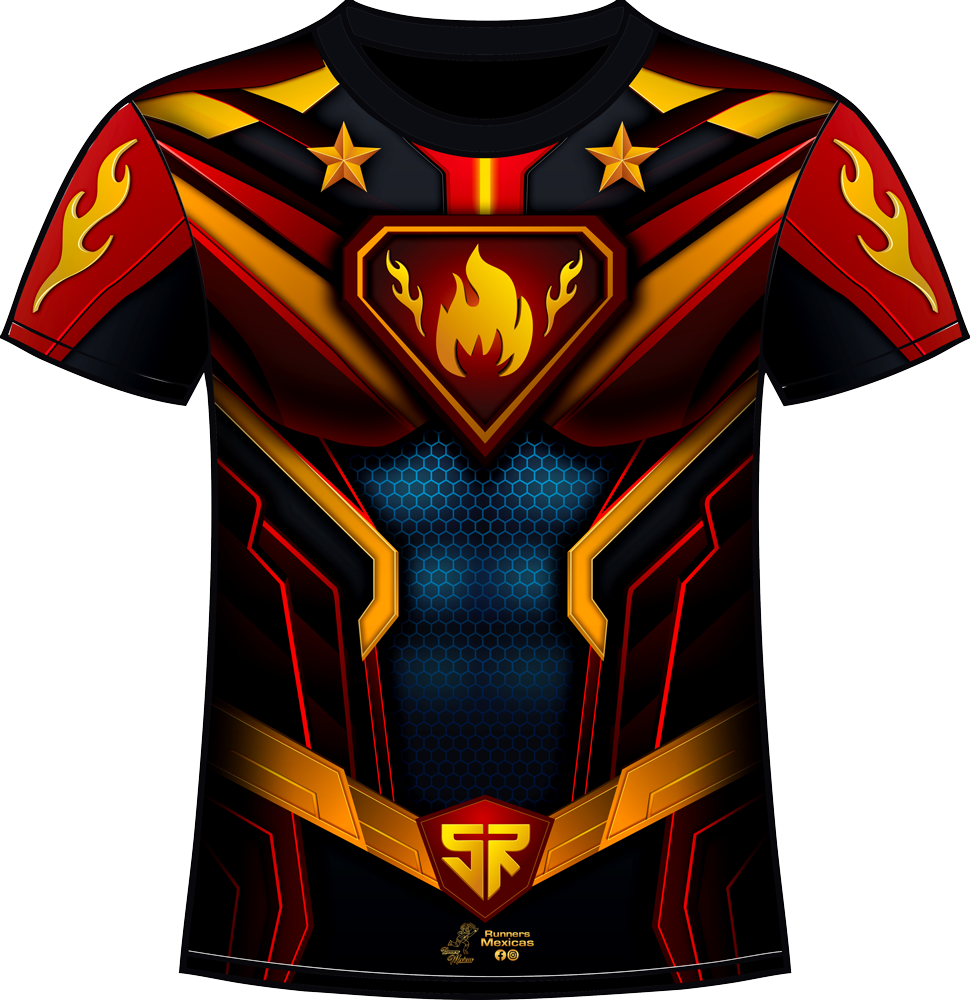 Playera fuego